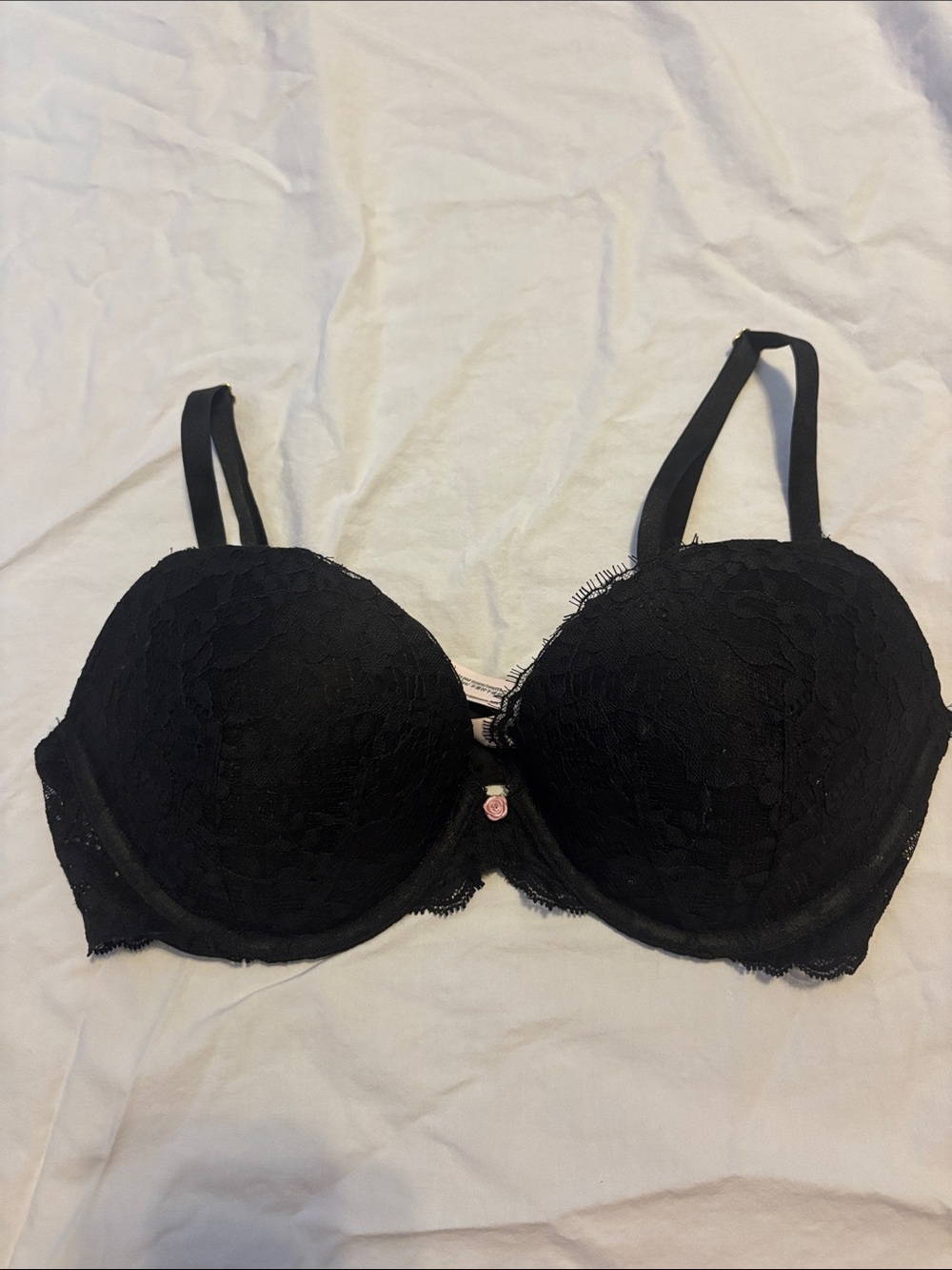 Victoria’s Secret Black Lace Push-Up Bra - Women Intimates & Sleepwear